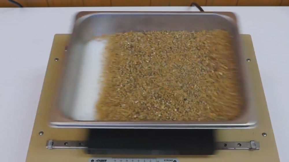 Taber 6160振蕩磨耗儀(沙粒振蕩儀)視頻