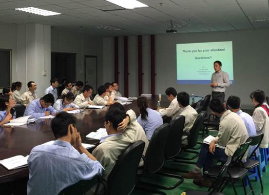 比亞迪技術交流會現(xiàn)場