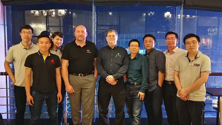 美國(guó)售后工程師來(lái)訪