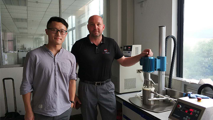 德國 VMA公司市場經(jīng)理Adam Snietka來訪