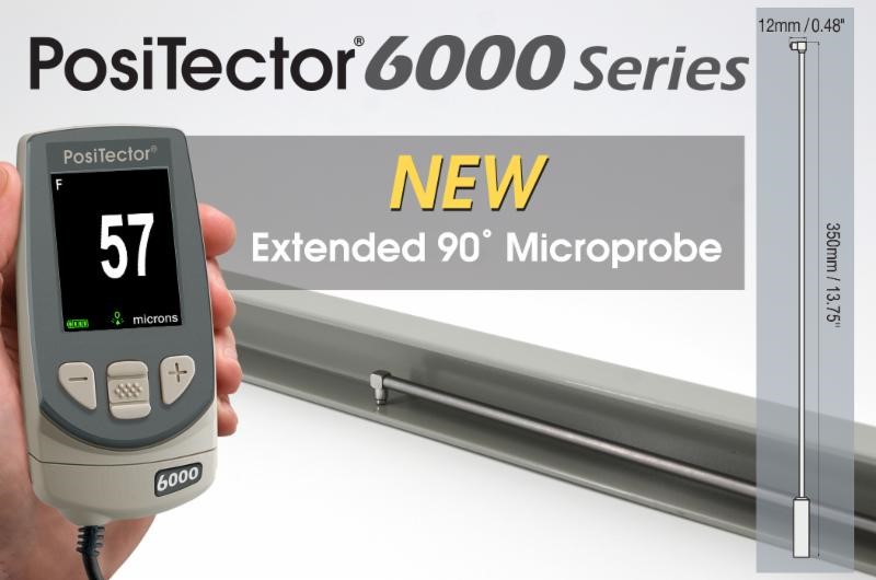 PosiTector 6000 F90ES 可伸長(zhǎng)微型探頭