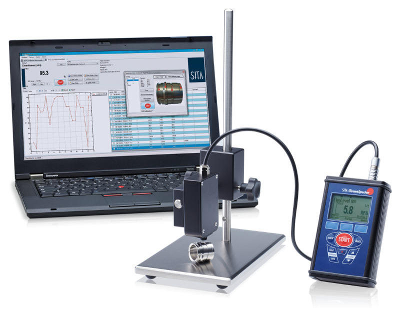 析塔RFU熒光法表面清潔度儀可對抗指紋涂料進行易清潔性測試