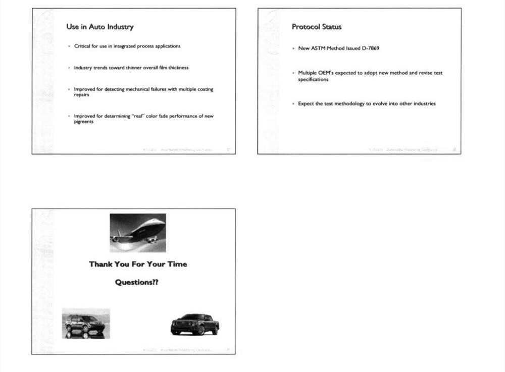 undefined 關(guān)于ASTM D7869汽車和航空航天涂層涂料氙燈老化的背景和說明
