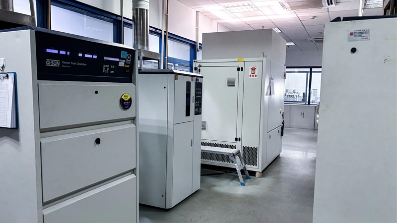2025年汽車材料耐候老化與光照測試技術(shù)培訓(xùn)實驗室參觀